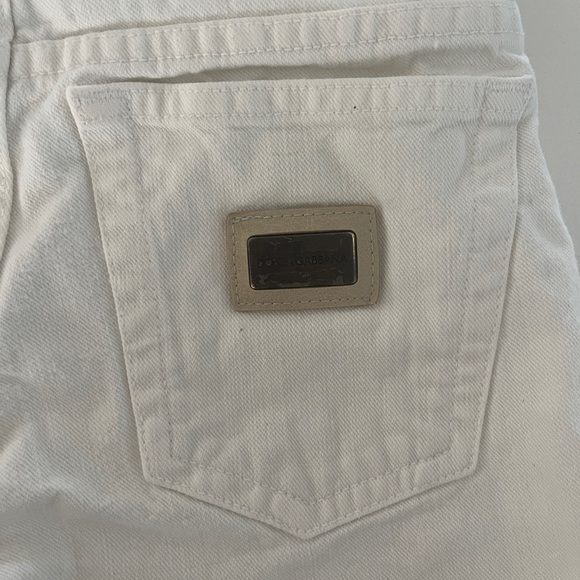 Dolce and Gabbana toddler white jeans size 3 - Picture 3 of 8